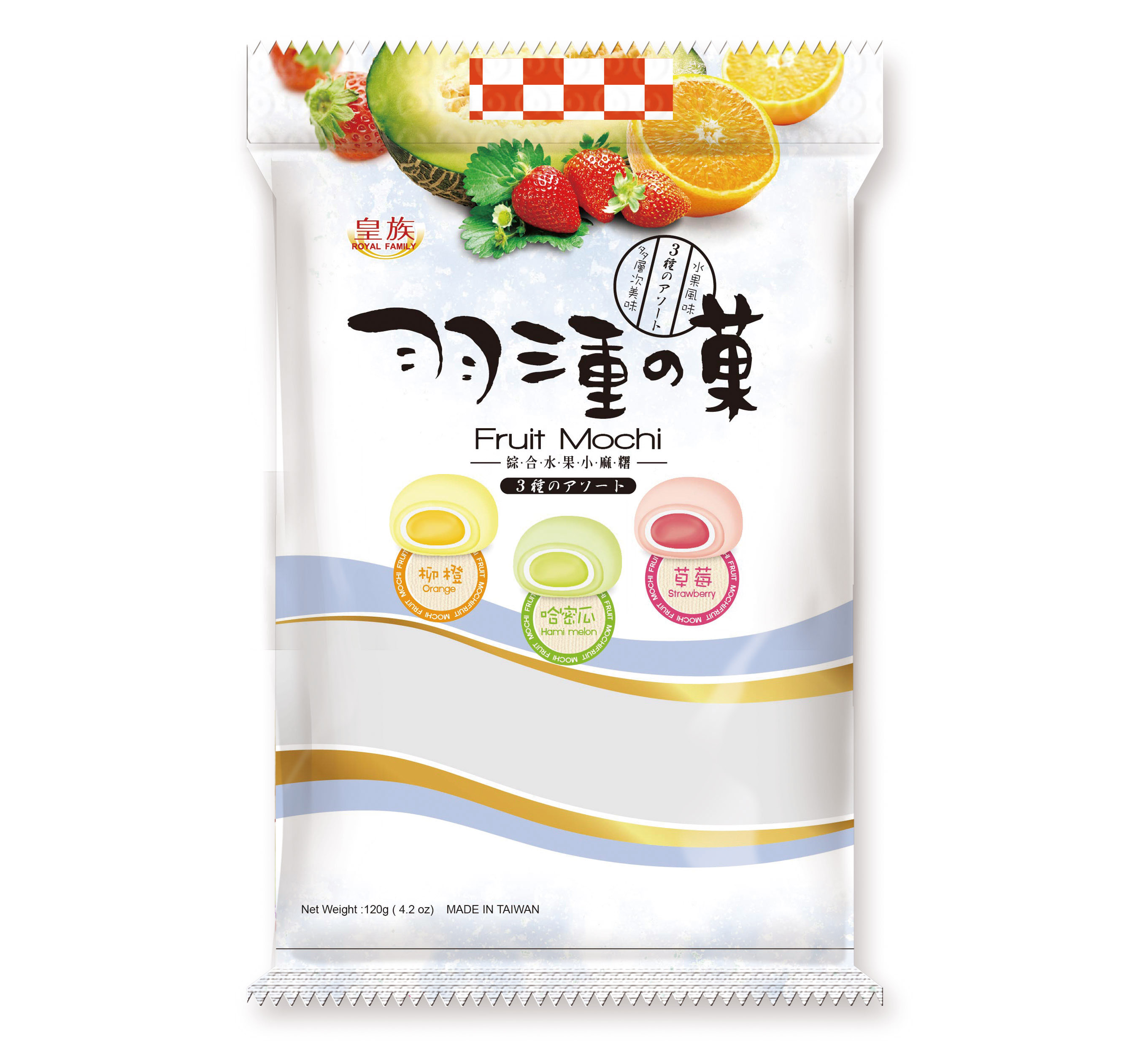 Daifuku Series-Fruit Mochi Assorted
