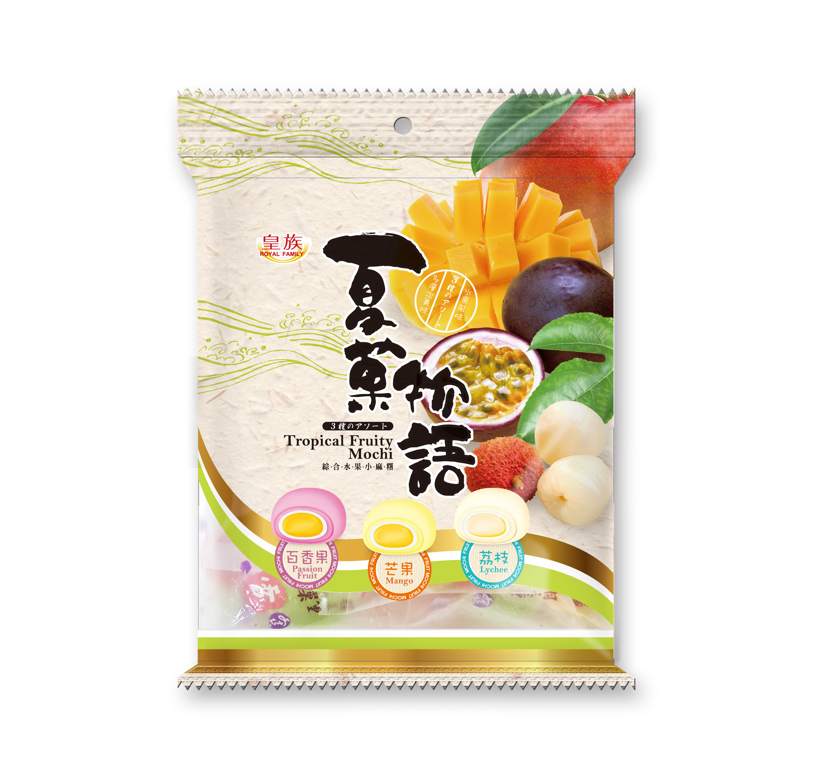 Daifuku Series-Tropical Fruity Mochi Assorted