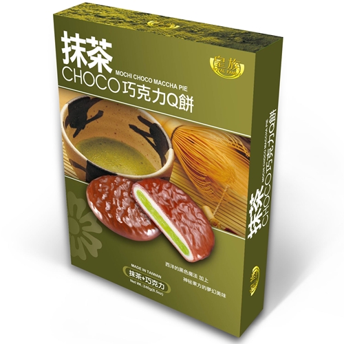 抹茶巧克力Q餅