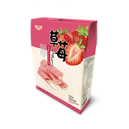 可口酥饼系列-手提法式薄脆饼(草莓)