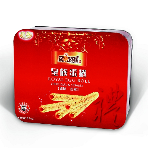 Crispy Egg Roll Series-Royal Family Egg Roll Gift Set (Original + Sesame)