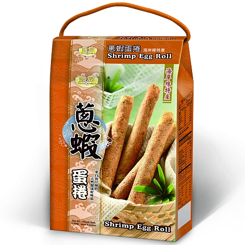 葱虾蛋卷
