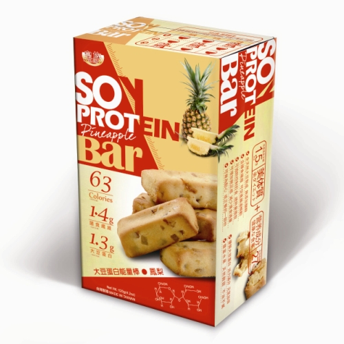 凤梨大豆能量棒