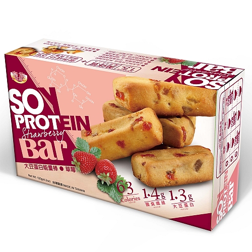 草莓大豆能量棒