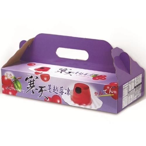 蔓越莓寒天果冻