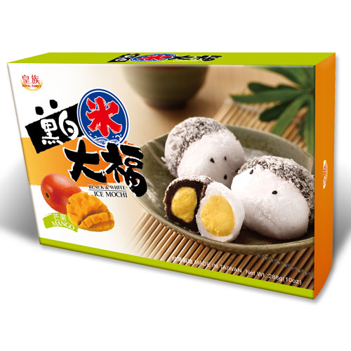 黑白冰大福 (芒果)