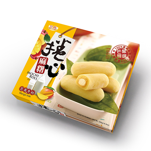 Flavor Mochi-Mango Milk Mochi Roll