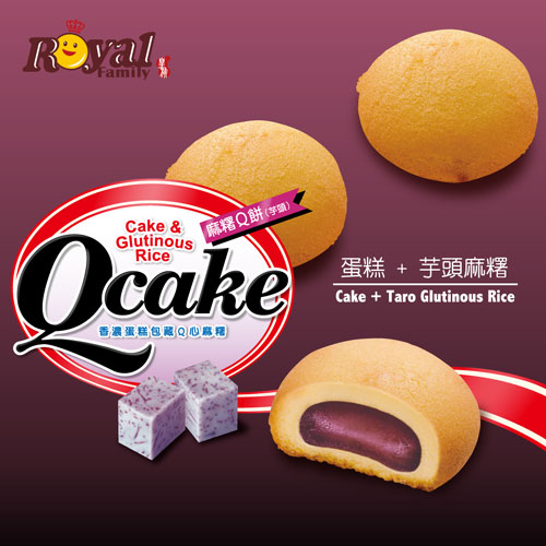 Taro Mochi Q Cake