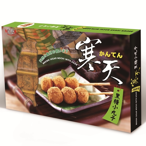 Japanese Mochi-Brown Sugar Agar Mochi