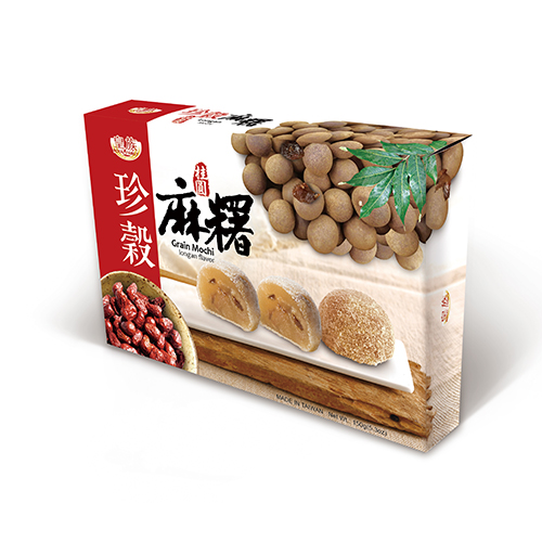 Bouncy and Soft Mochi Series-Grain Mochi-Dried Longan