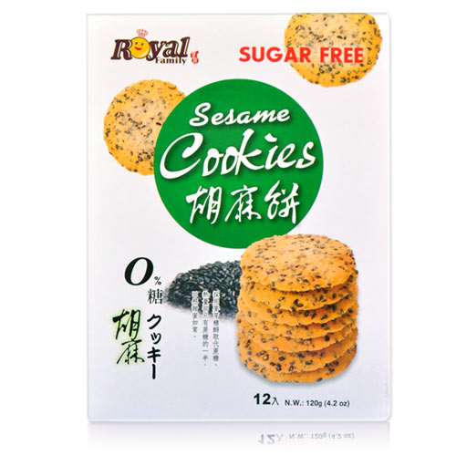 胡麻無糖餅乾 (12入/箱)